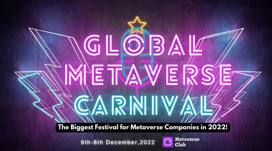 Global metaverse club carnival