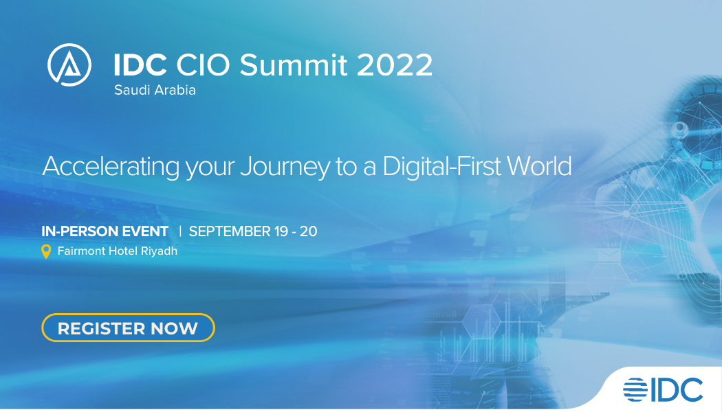 IDC cio summit Saudi Arabia 